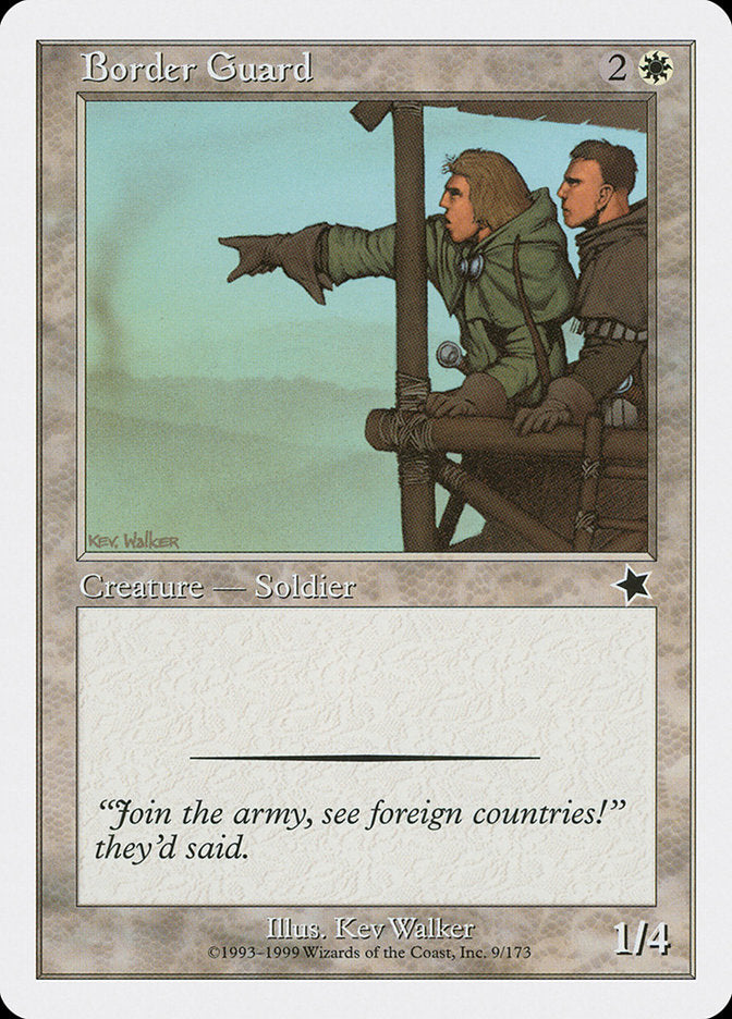 Border Guard [Starter 1999] | Nerdhalla Games