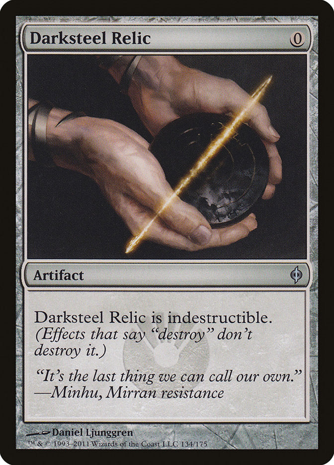 Darksteel Relic [New Phyrexia] | Nerdhalla Games