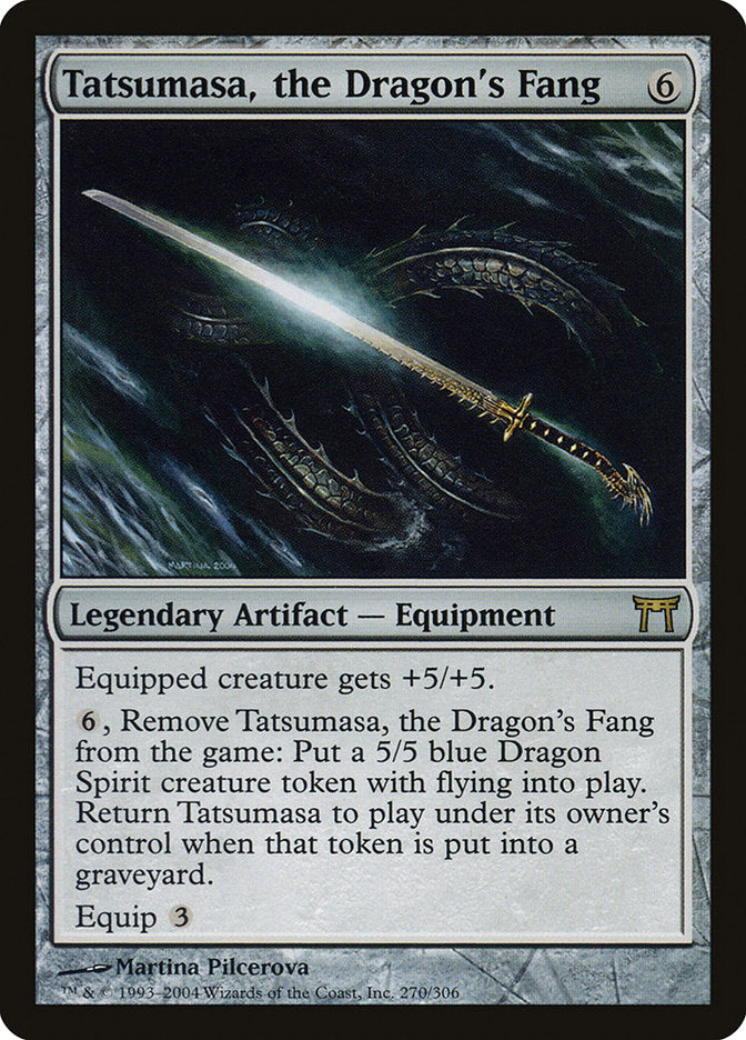 Tatsumasa, the Dragon's Fang [Champions of Kamigawa] | Nerdhalla Games