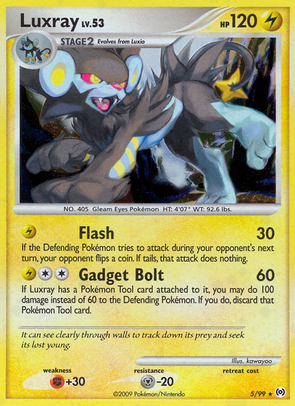 Luxray (5/99) [Platinum: Arceus] | Nerdhalla Games