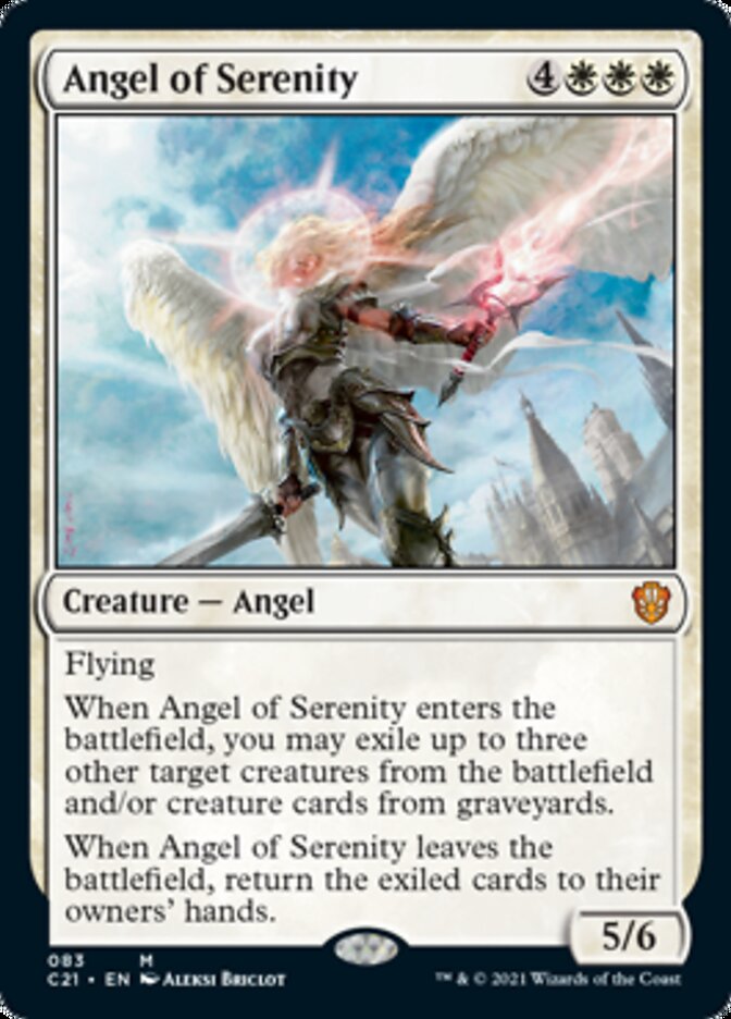 Angel of Serenity [Commander 2021] | Nerdhalla Games