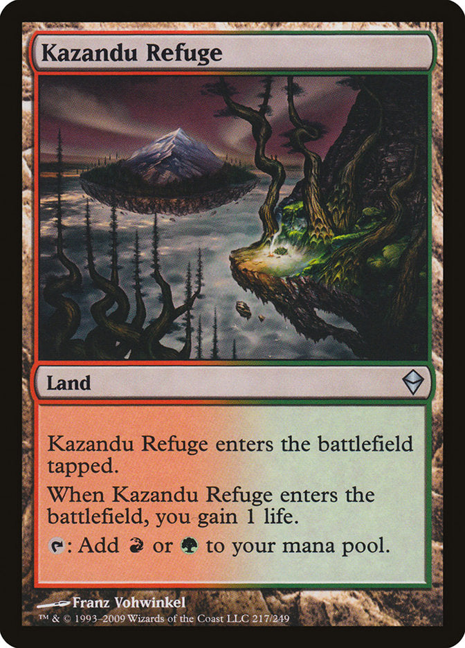 Kazandu Refuge [Zendikar] | Nerdhalla Games