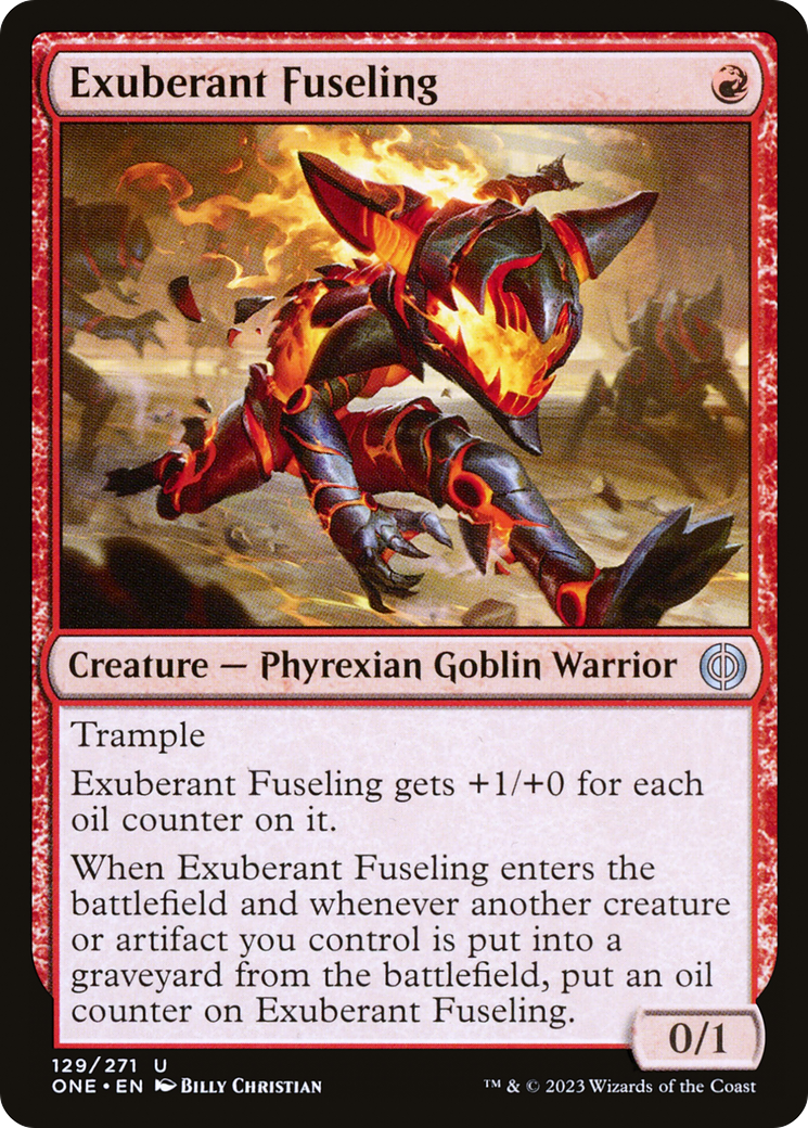 Exuberant Fuseling [Phyrexia: All Will Be One] | Nerdhalla Games