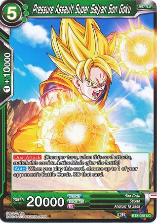 Pressure Assault Super Saiyan Son Goku [BT3-058] | Nerdhalla Games