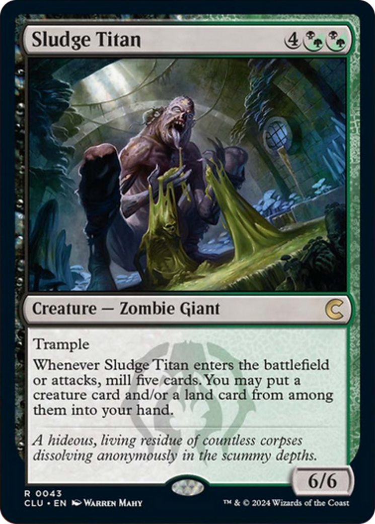 Sludge Titan [Ravnica: Clue Edition] | Nerdhalla Games