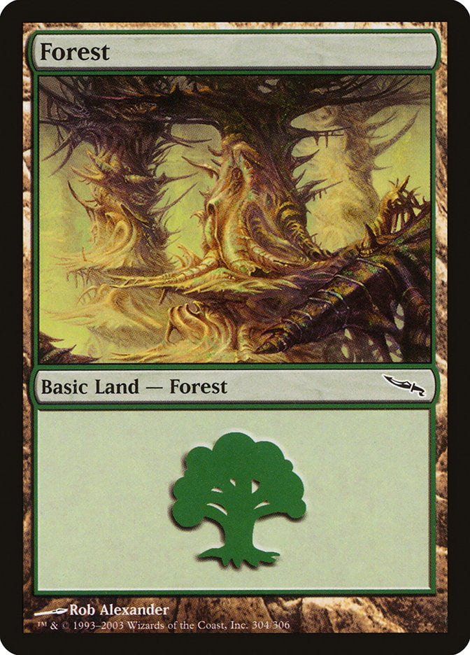 Forest (304) [Mirrodin] | Nerdhalla Games