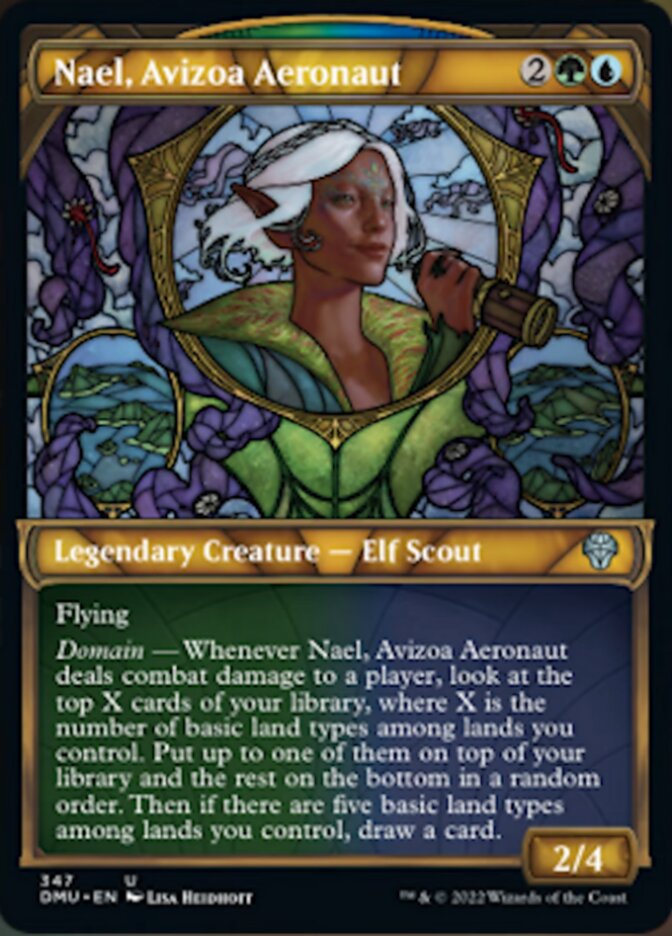 Nael, Avizoa Aeronaut (Showcase Textured) [Dominaria United] | Nerdhalla Games