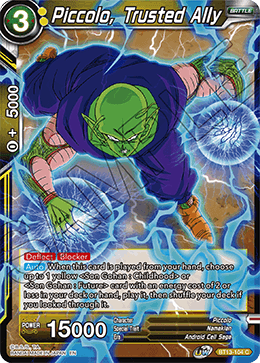 Piccolo, Trusted Ally (Common) [BT13-104] | Nerdhalla Games