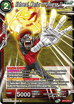 Kahseral, Warrior of Universe 11 (BT14-026) [Cross Spirits] | Nerdhalla Games