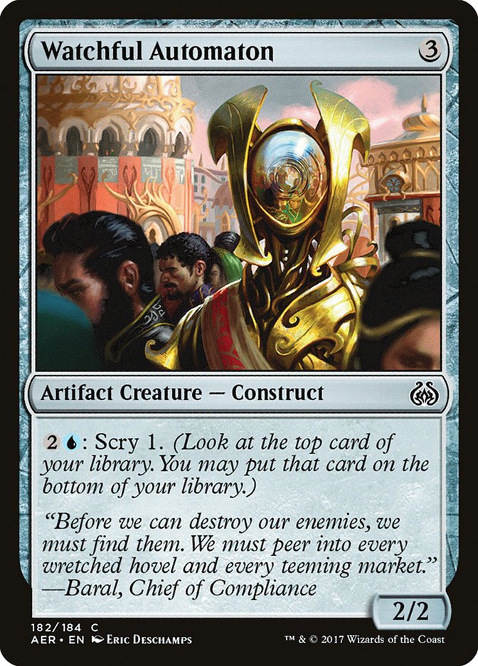 Watchful Automaton [Aether Revolt] | Nerdhalla Games