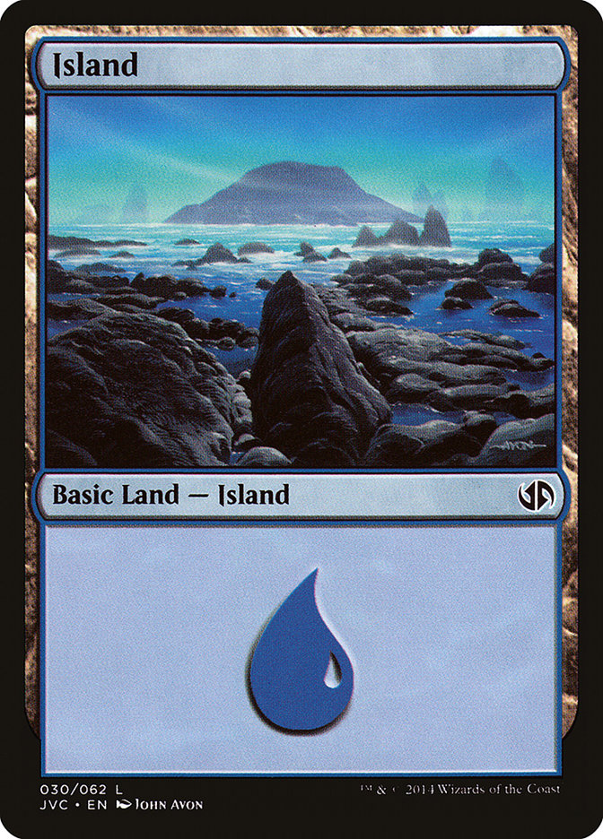 Island (30) [Duel Decks Anthology] | Nerdhalla Games