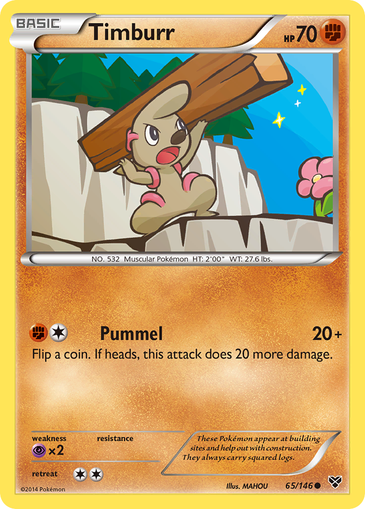 Timburr (65/146) [XY: Base Set] | Nerdhalla Games