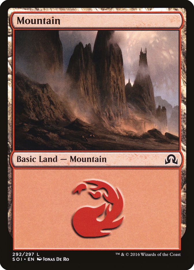 Mountain (292) [Shadows over Innistrad] | Nerdhalla Games