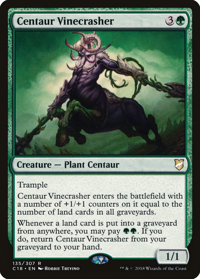 Centaur Vinecrasher [Commander 2018] | Nerdhalla Games