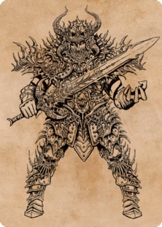 Sarevok, Deathbringer Art Card [Commander Legends: Battle for Baldur's Gate Art Series] | Nerdhalla Games