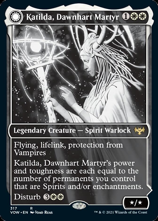 Katilda, Dawnhart Martyr // Katilda's Rising Dawn (Showcase Eternal Night) [Innistrad: Crimson Vow] | Nerdhalla Games