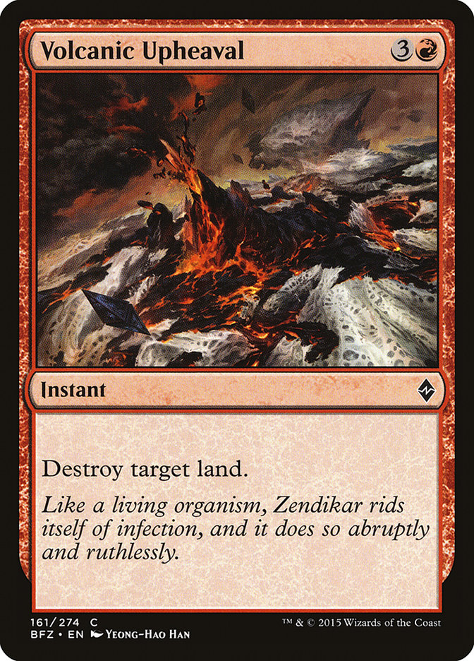 Volcanic Upheaval [Battle for Zendikar] | Nerdhalla Games