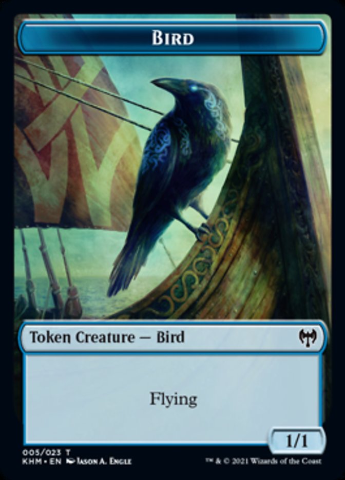 Bird Token [Kaldheim] | Nerdhalla Games