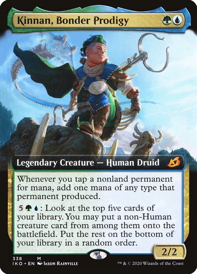 Kinnan, Bonder Prodigy (Extended Art) [Ikoria: Lair of Behemoths] | Nerdhalla Games