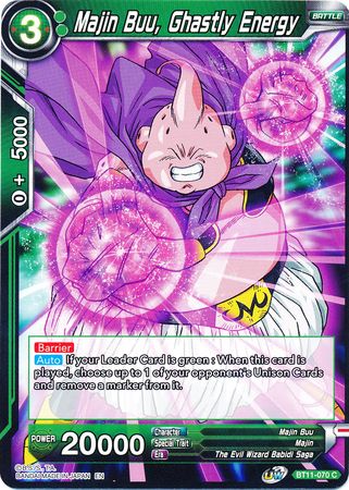 Majin Buu, Ghastly Energy [BT11-070] | Nerdhalla Games