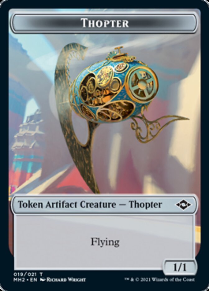 Thopter Token // Treasure Token (#20) [Modern Horizons 2 Tokens] | Nerdhalla Games