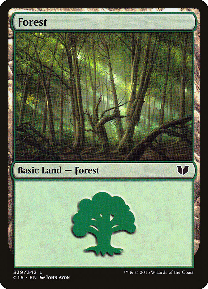 Forest (339) [Commander 2015] | Nerdhalla Games