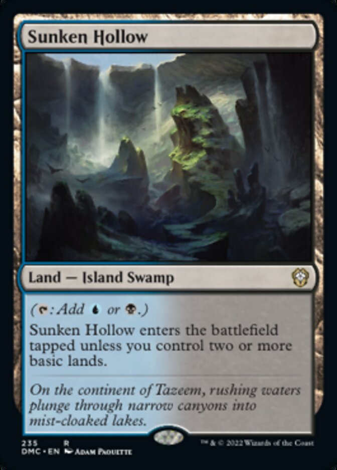 Sunken Hollow [Dominaria United Commander] | Nerdhalla Games