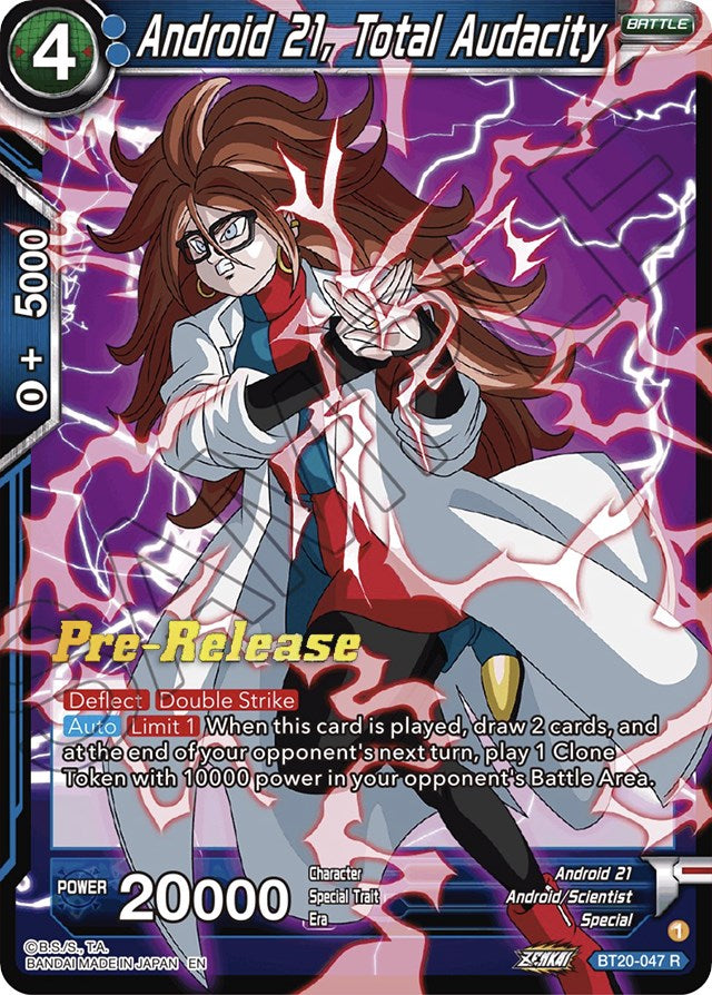 Android 21, Total Audacity (BT20-047) [Power Absorbed Prerelease Promos] | Nerdhalla Games