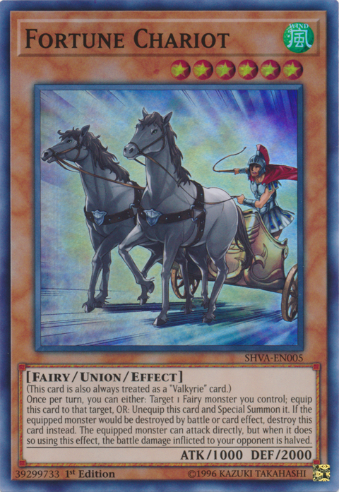 Fortune Chariot [SHVA-EN005] Super Rare | Nerdhalla Games