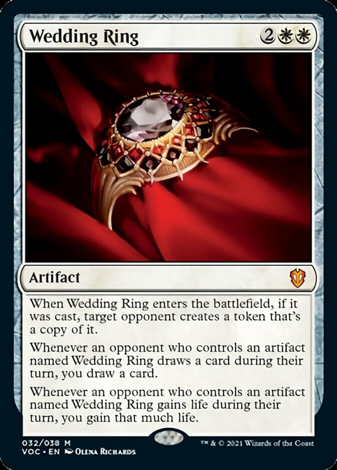 Wedding Ring [Innistrad: Crimson Vow Commander] | Nerdhalla Games