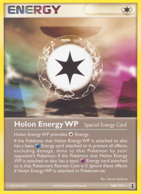 Holon Energy WP (106/113) [EX: Delta Species] | Nerdhalla Games