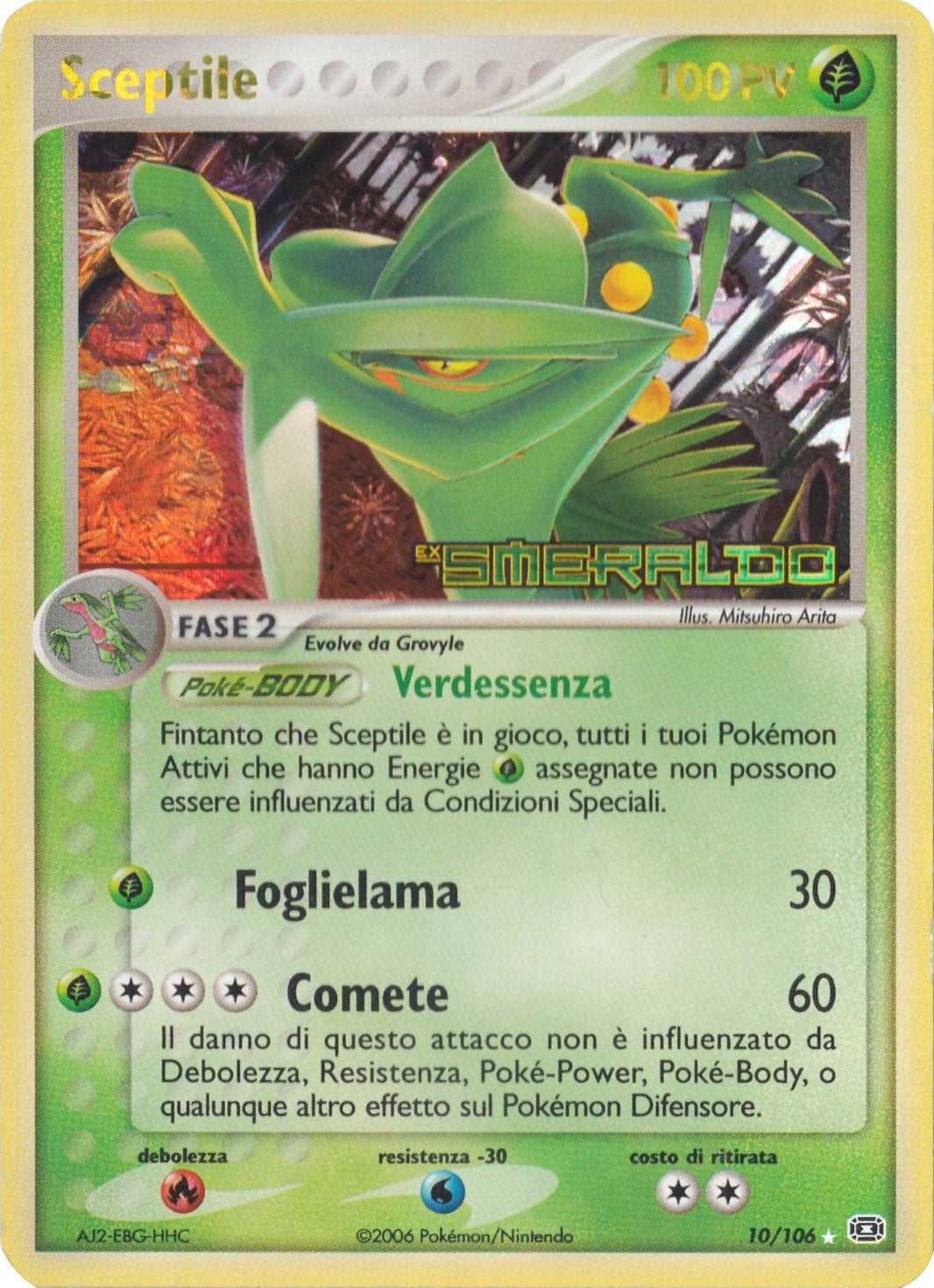 Sceptile (10/106) (Stamped) [EX: Emerald] | Nerdhalla Games