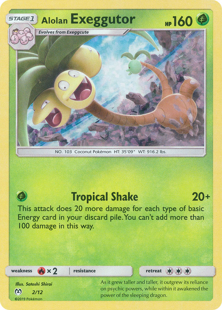 Alolan Exeggutor (2/12) [McDonald's Promos: 2019 Collection] | Nerdhalla Games