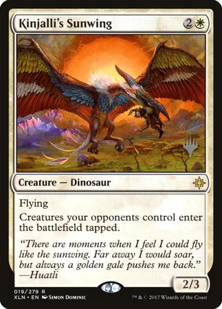 Kinjalli's Sunwing [Ixalan Promos] | Nerdhalla Games