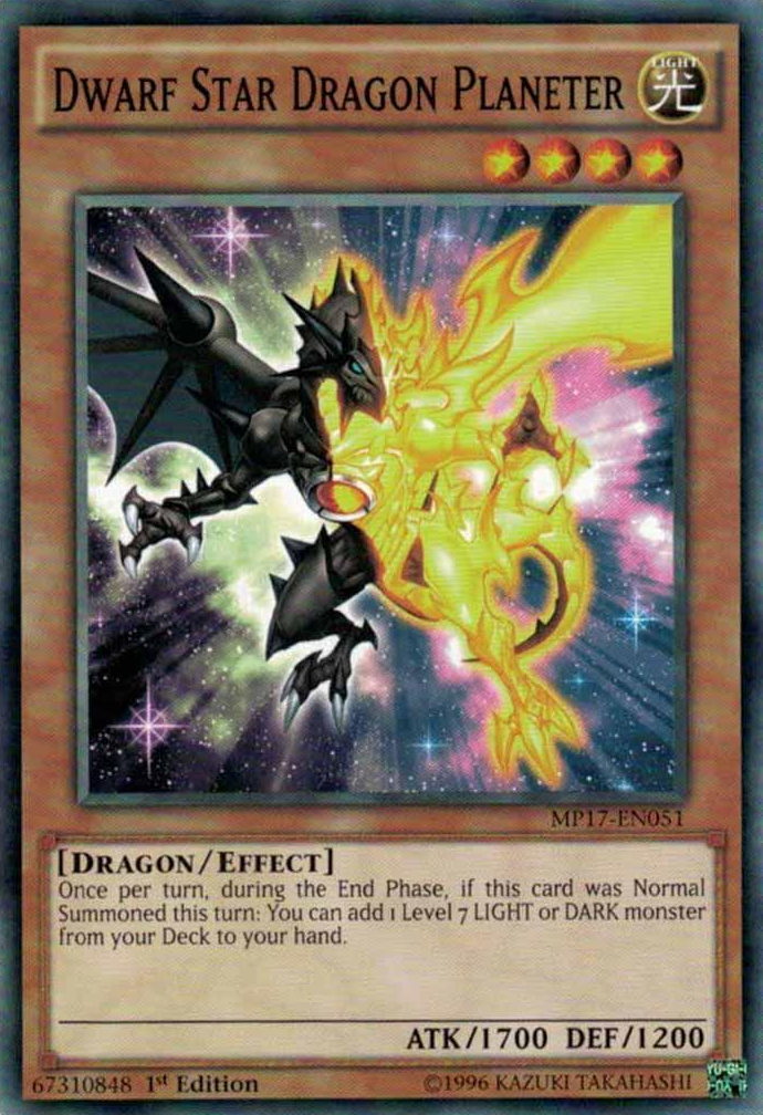 Dwarf Star Dragon Planeter [MP17-EN051] Common | Nerdhalla Games