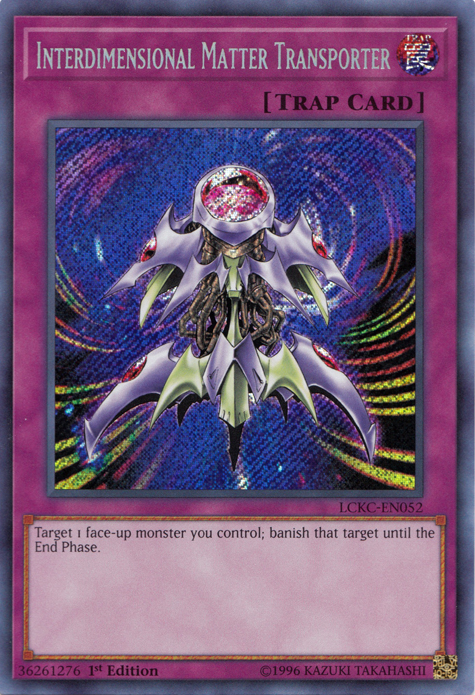 Interdimensional Matter Transporter [LCKC-EN052] Secret Rare | Nerdhalla Games