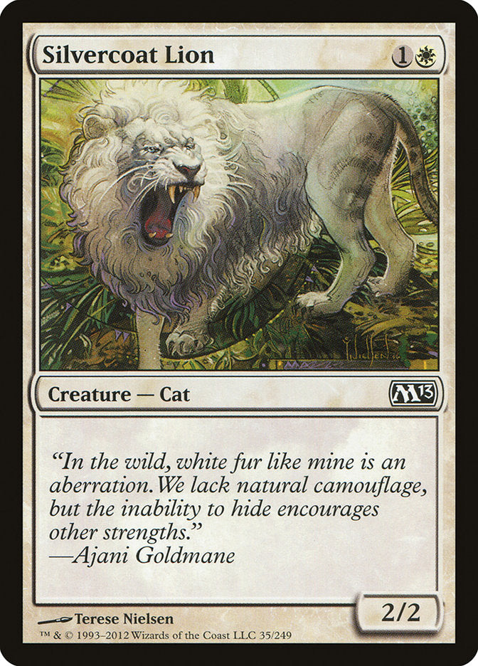 Silvercoat Lion [Magic 2013] | Nerdhalla Games