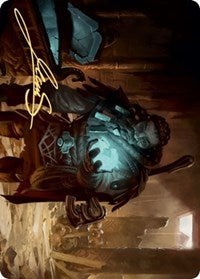 Vault Robber Art Card (Gold-Stamped Signature) [Kaldheim: Art Series] | Nerdhalla Games