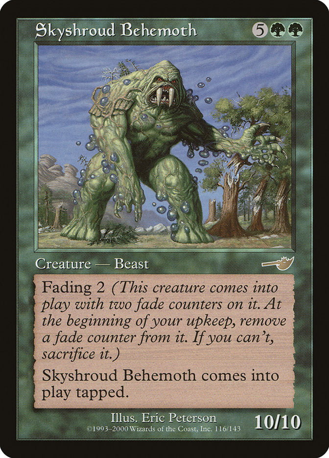 Skyshroud Behemoth [Nemesis] | Nerdhalla Games