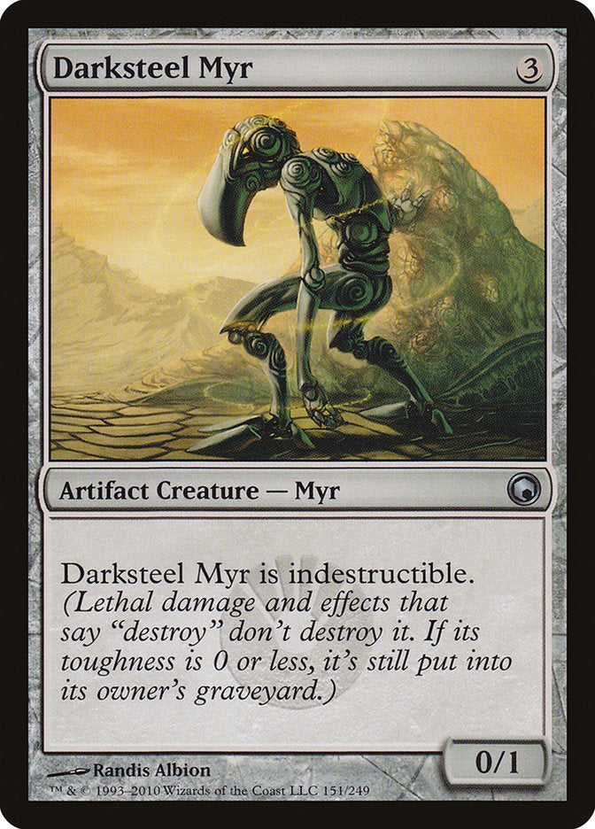 Darksteel Myr [Scars of Mirrodin] | Nerdhalla Games