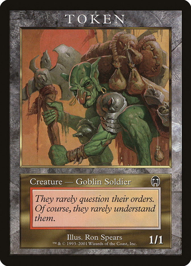 Goblin Soldier [Magic Player Rewards 2001] | Nerdhalla Games