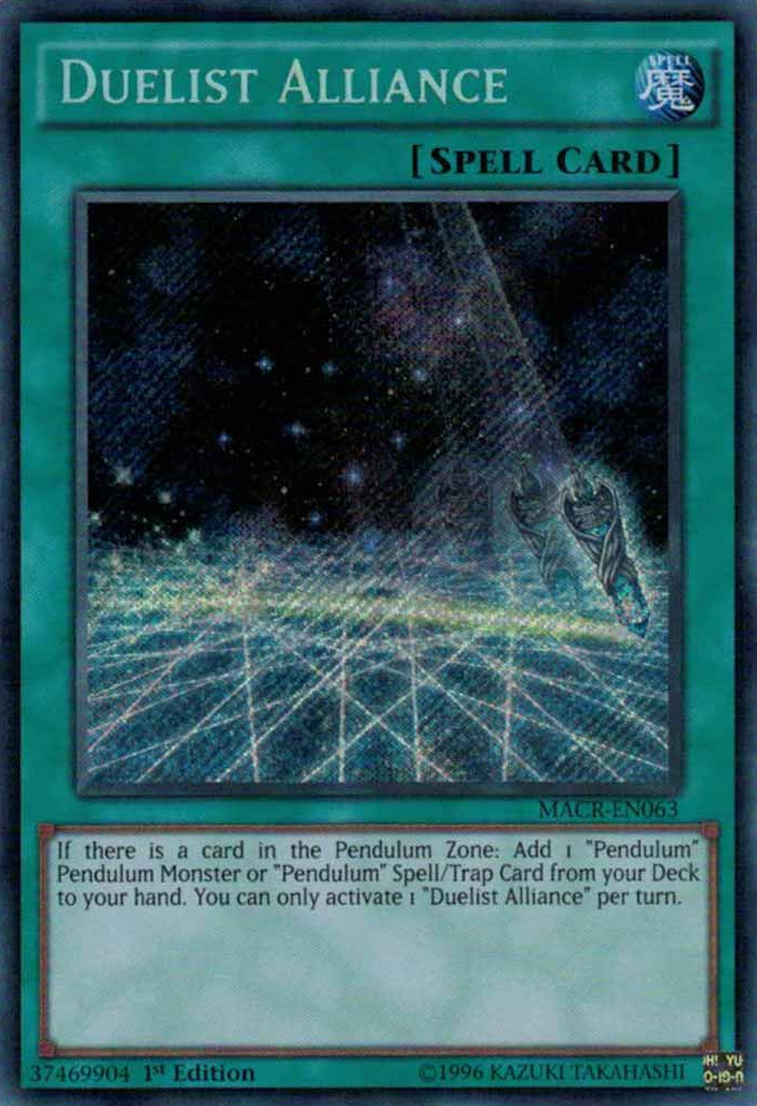 Duelist Alliance [MACR-EN063] Secret Rare | Nerdhalla Games