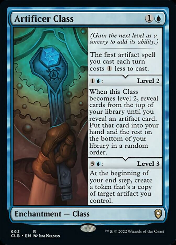 Artificer Class [Commander Legends: Battle for Baldur's Gate] | Nerdhalla Games