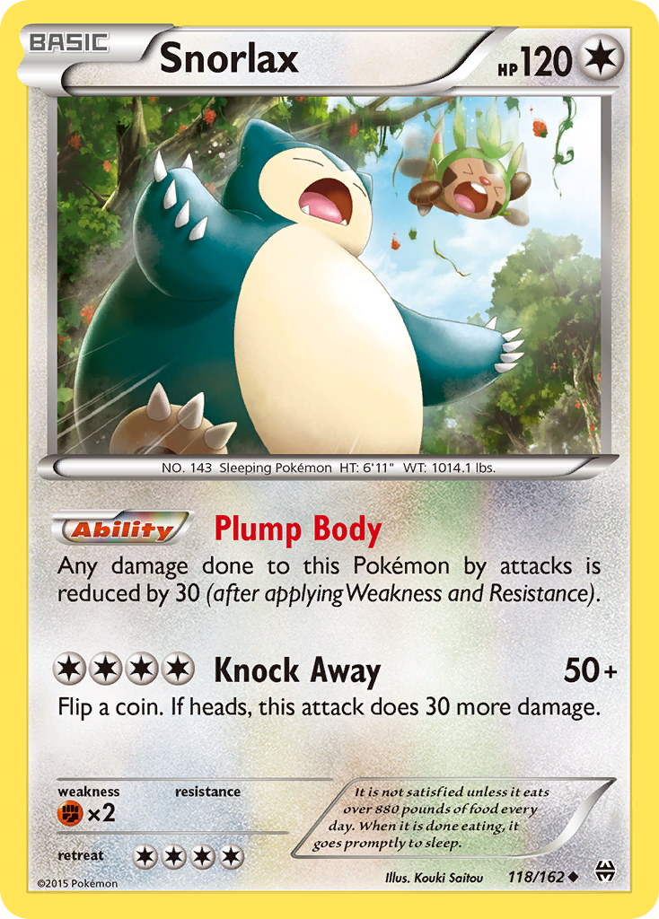 Snorlax (118/162) [XY: BREAKthrough] | Nerdhalla Games