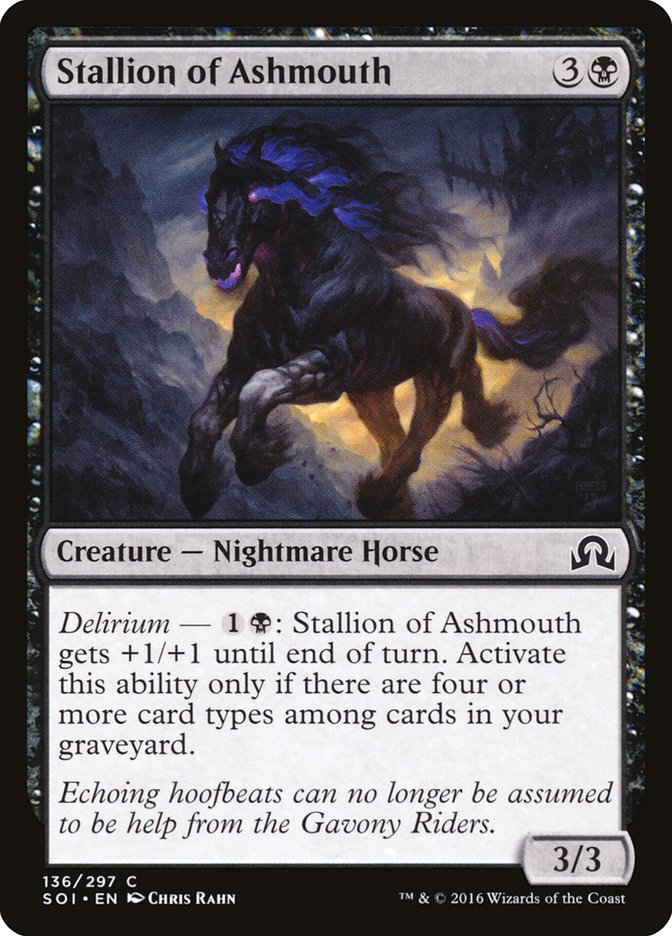 Stallion of Ashmouth [Shadows over Innistrad] | Nerdhalla Games