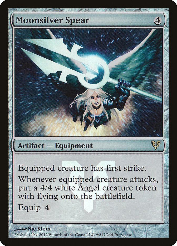 Moonsilver Spear [Avacyn Restored Prerelease Promos] | Nerdhalla Games