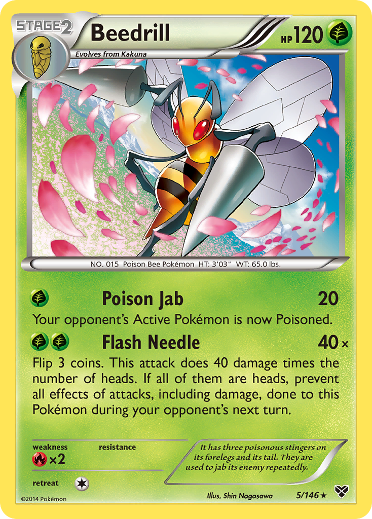 Beedrill (5/146) [XY: Base Set] | Nerdhalla Games