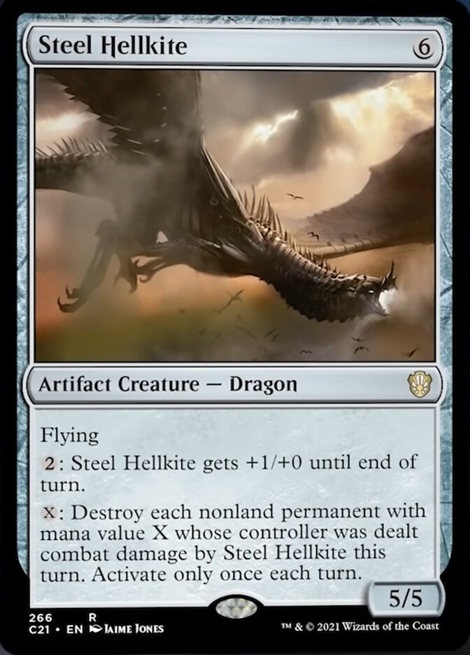 Steel Hellkite [Commander 2021] | Nerdhalla Games