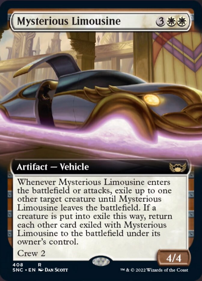 Mysterious Limousine (Extended Art) [Streets of New Capenna] | Nerdhalla Games