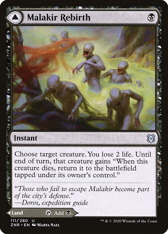 Malakir Rebirth // Malakir Mire [Zendikar Rising] | Nerdhalla Games